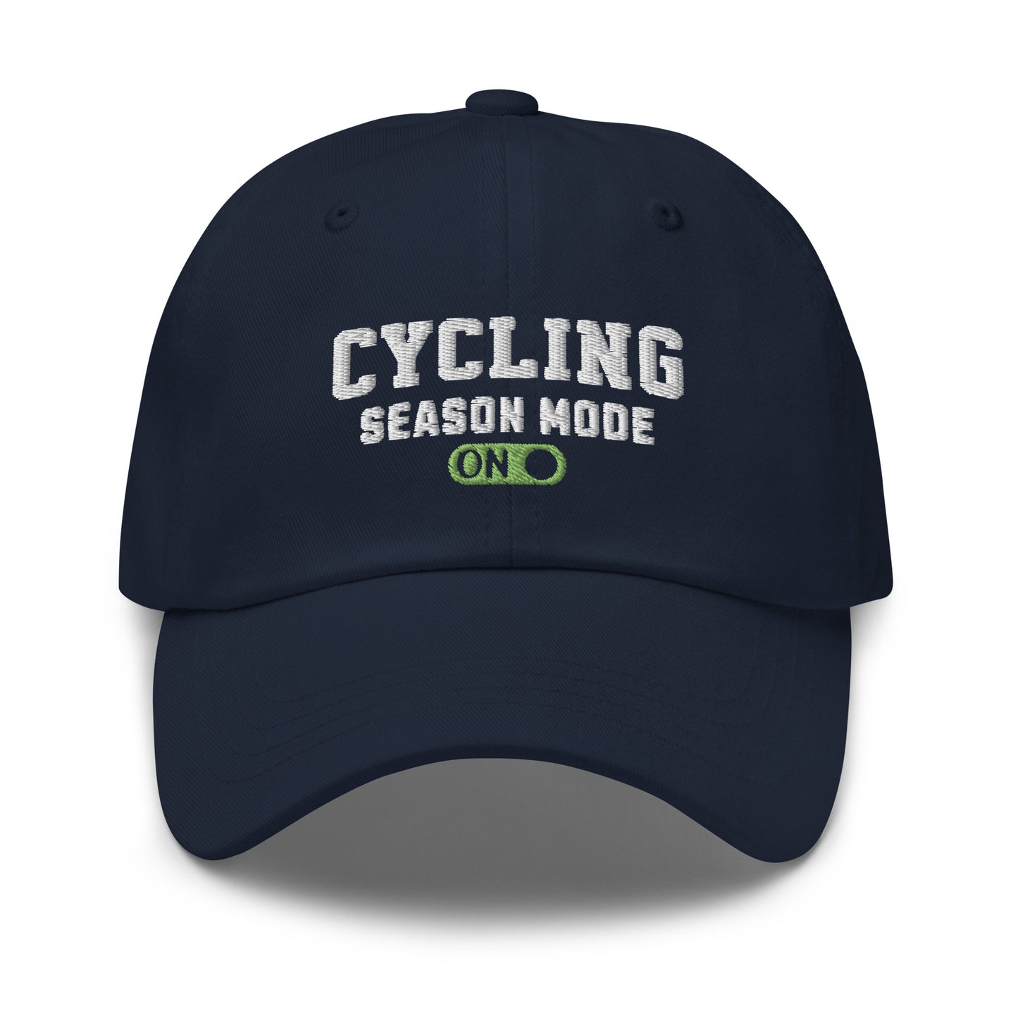 Cycling Season Mode ON Embroidered Hat