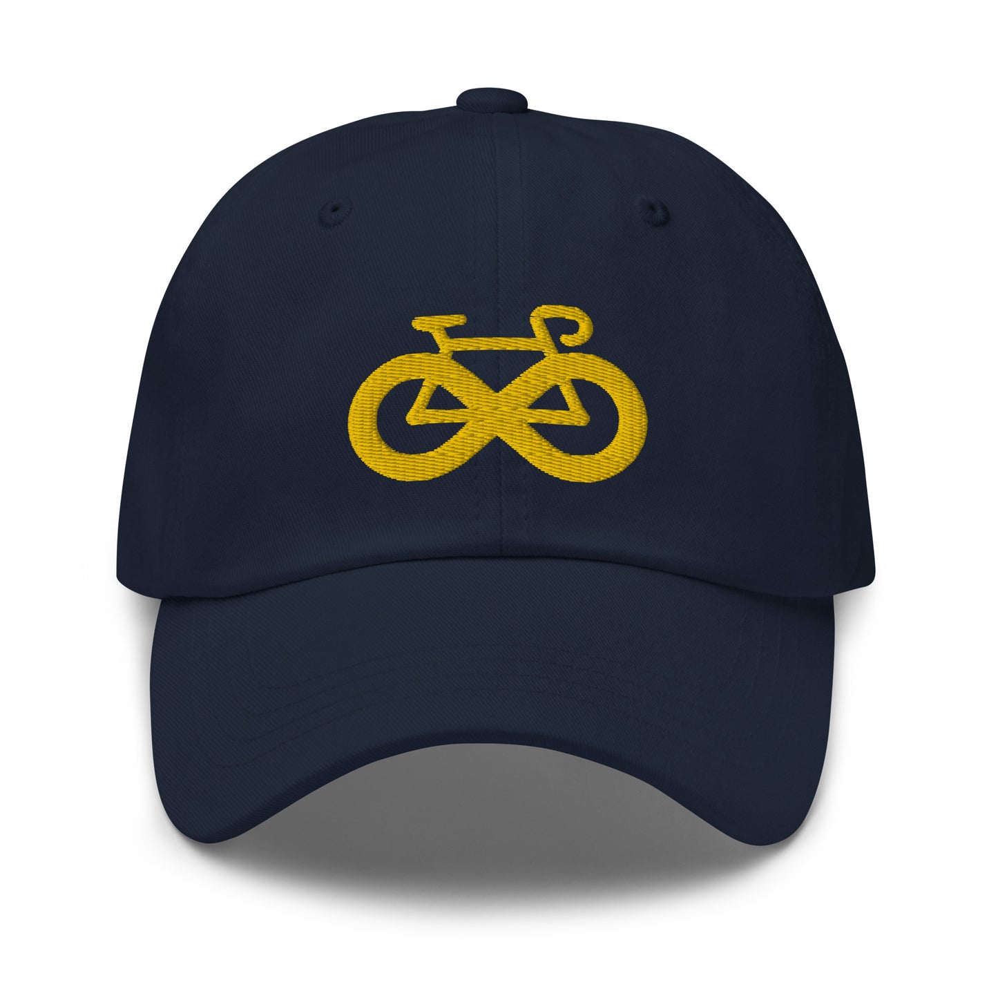 Infinity Yellow Bicycle Embroidered Hat