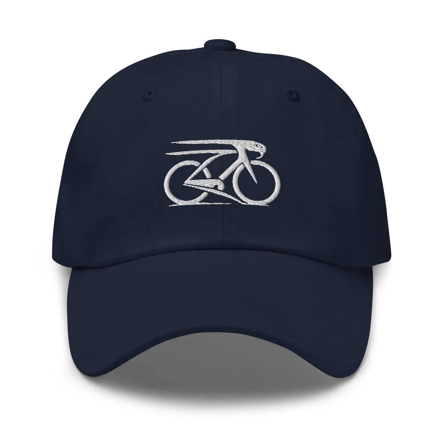 Bicycle and Cobra Embroidered Hat