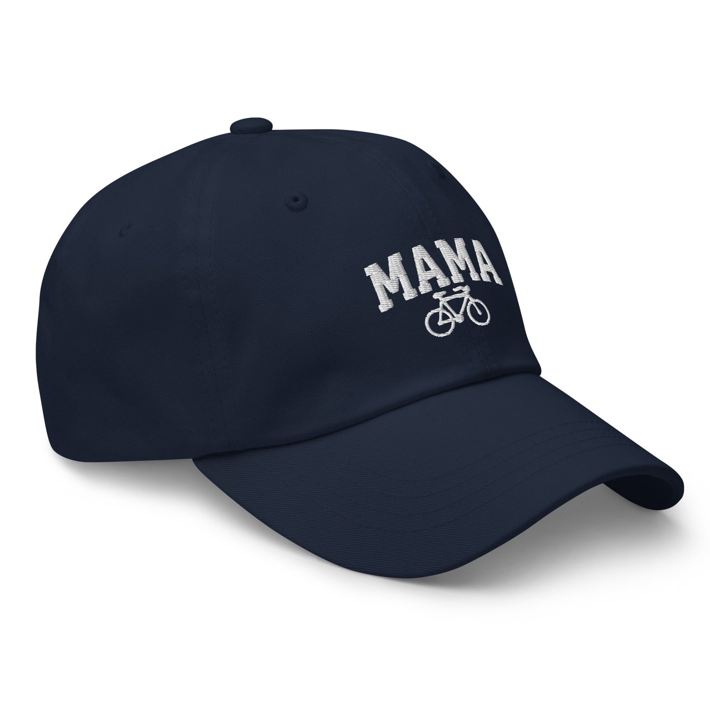 Cycling Mama and Bike Embroidered Hat