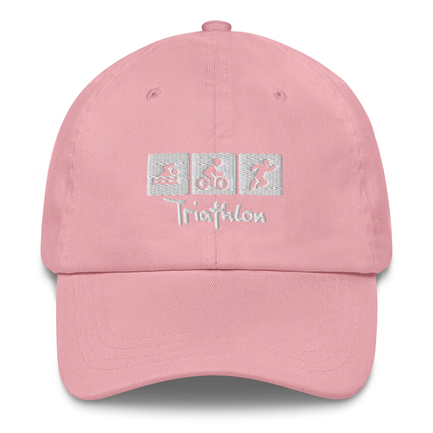 Gorro de papá bordado de triatlón