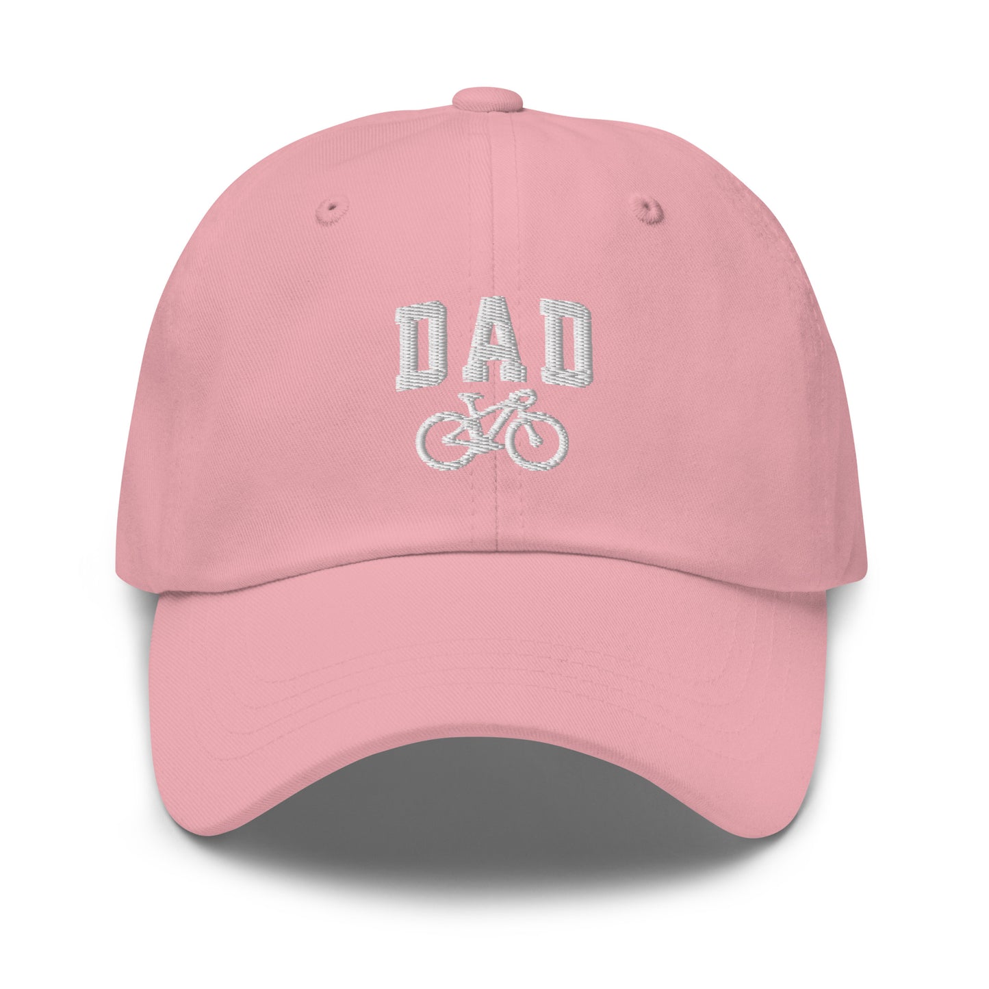 Dad and Bicycle Embroidered Hat