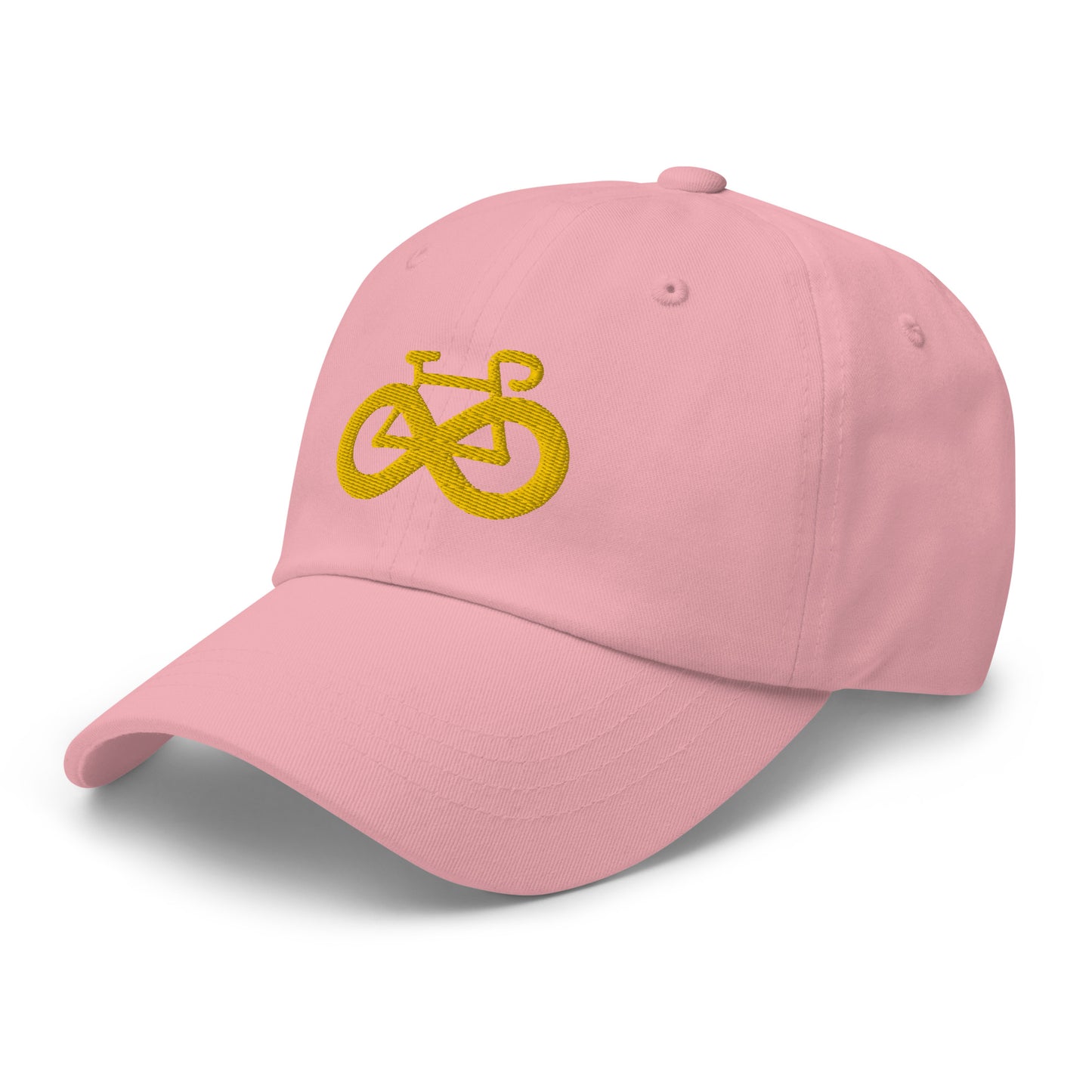 Infinity Yellow Bicycle Embroidered Hat