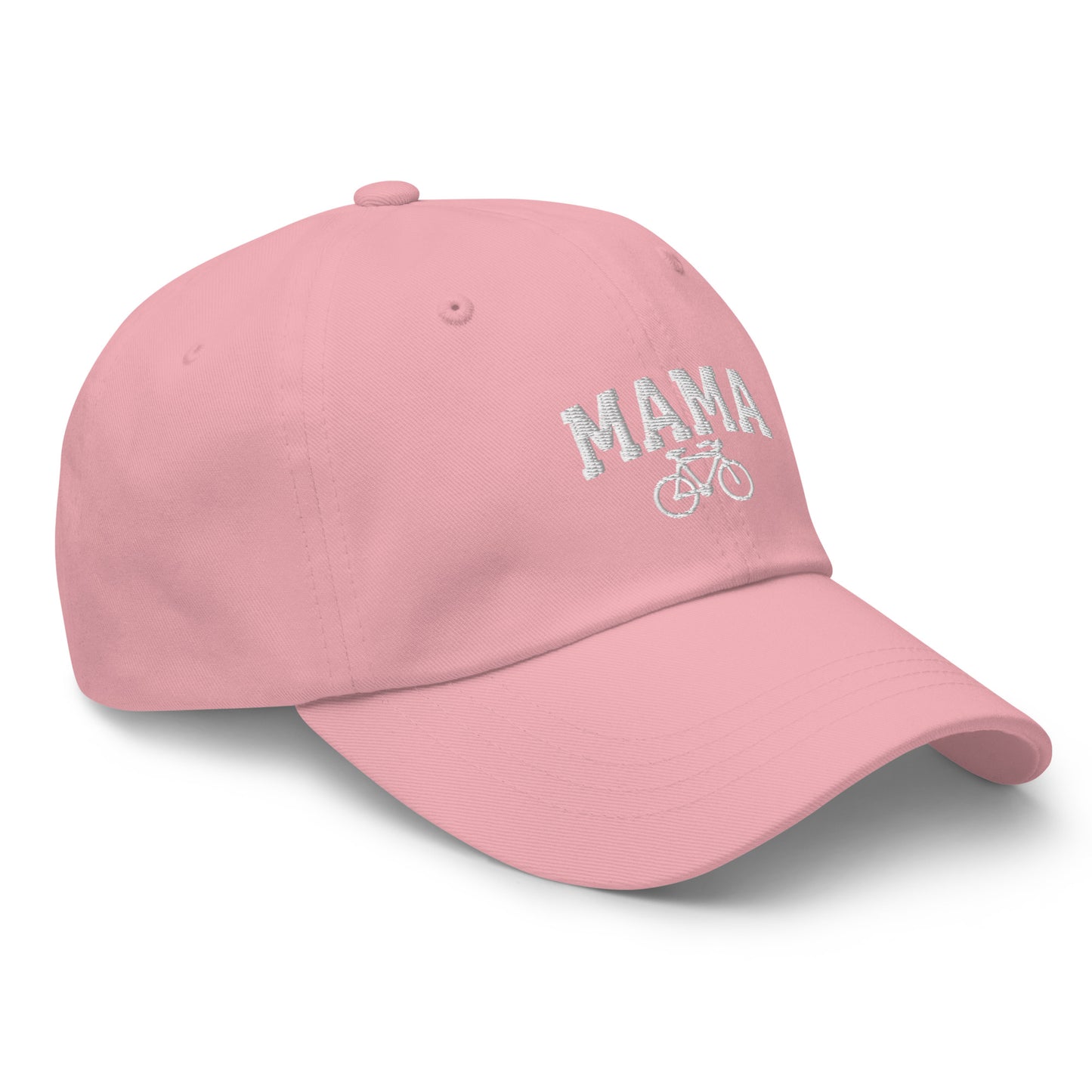 Cycling Mama and Bike Embroidered Hat