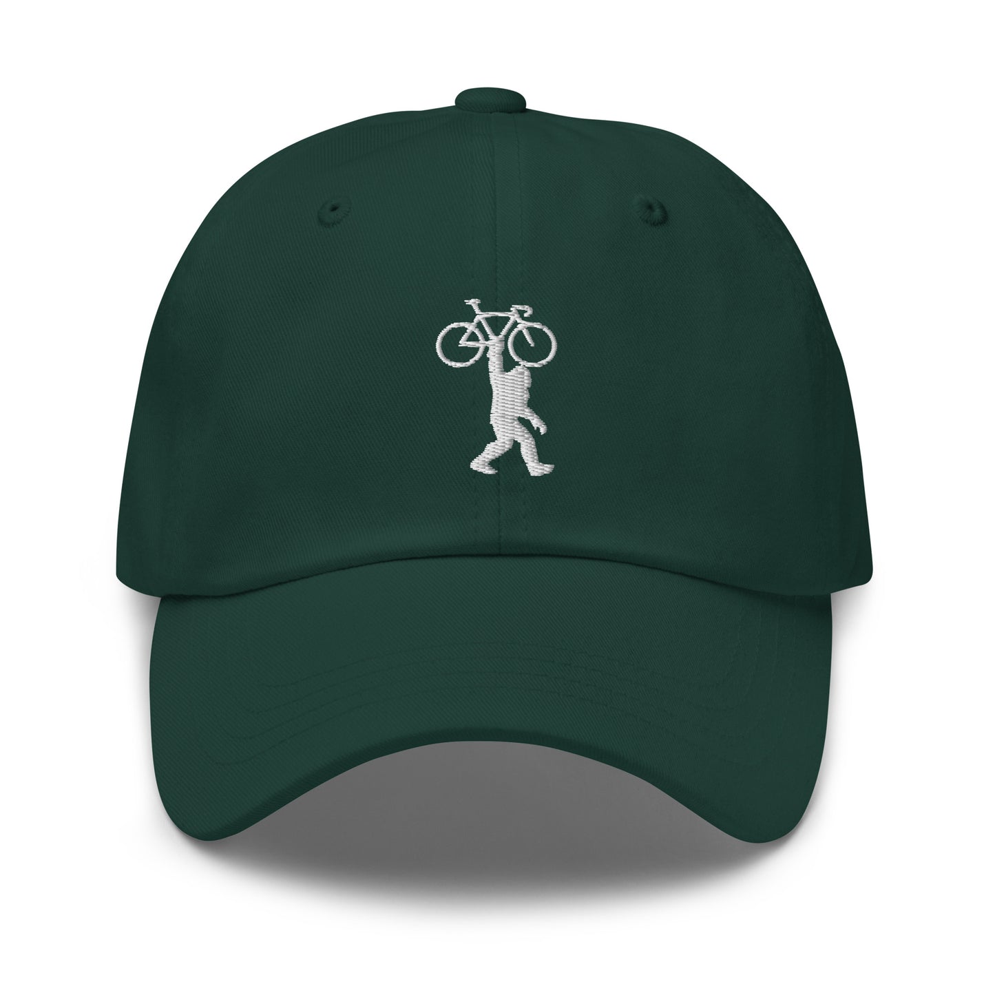 Bigfoot and Bike Embroidered Hat