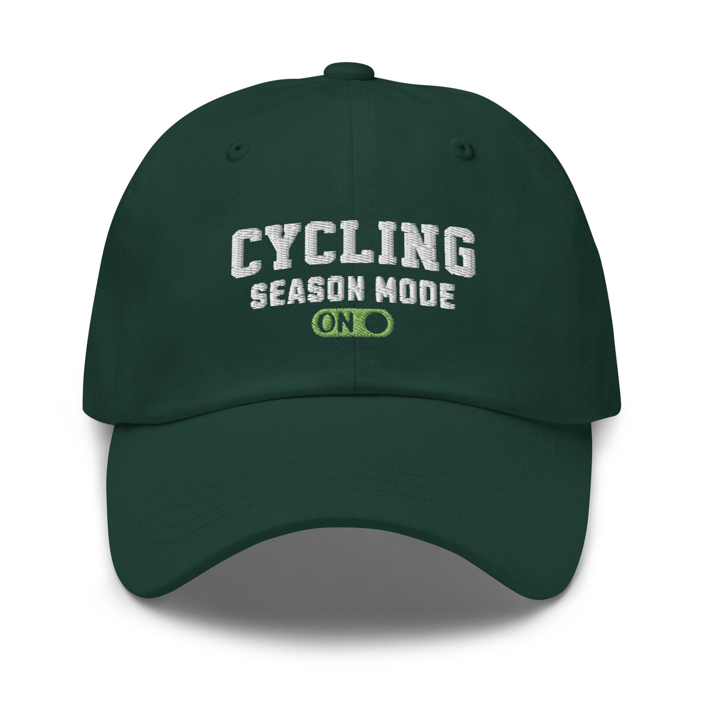 Cycling Season Mode ON Embroidered Hat