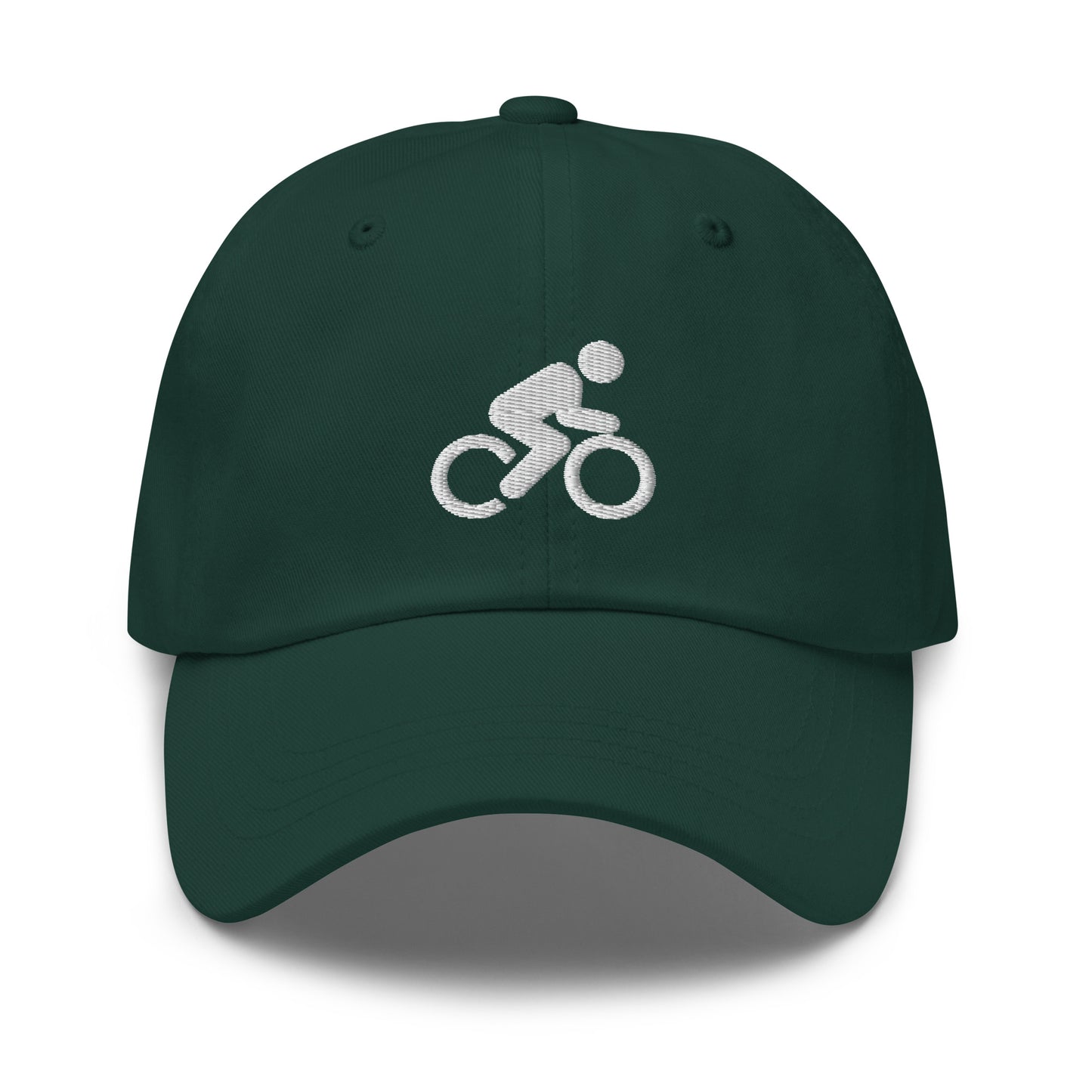 Gorro de papá bordado ciclista