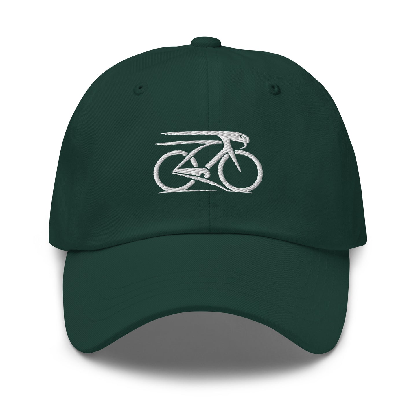 Bicycle and Cobra Embroidered Hat