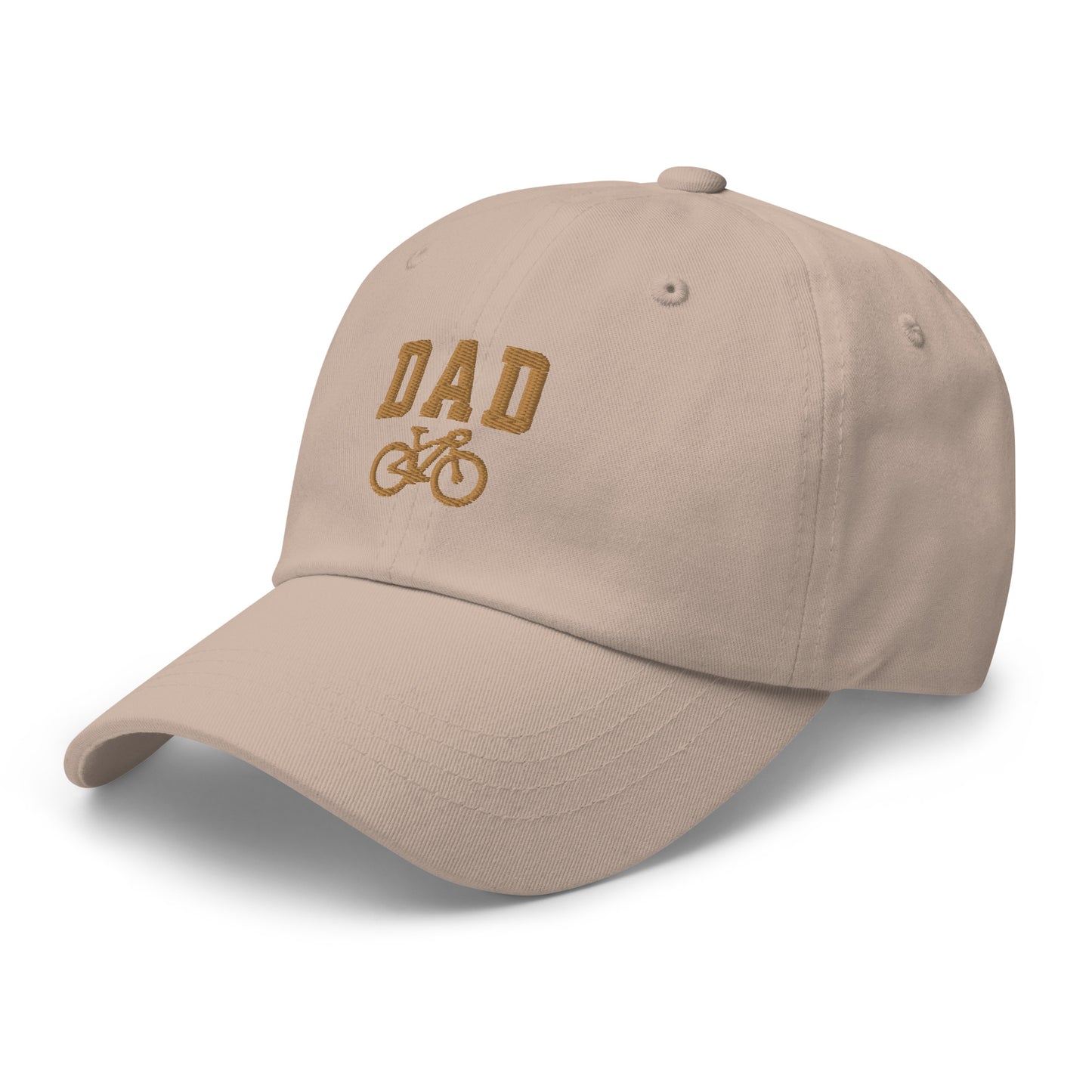Dad and Bicycle Embroidered Hat
