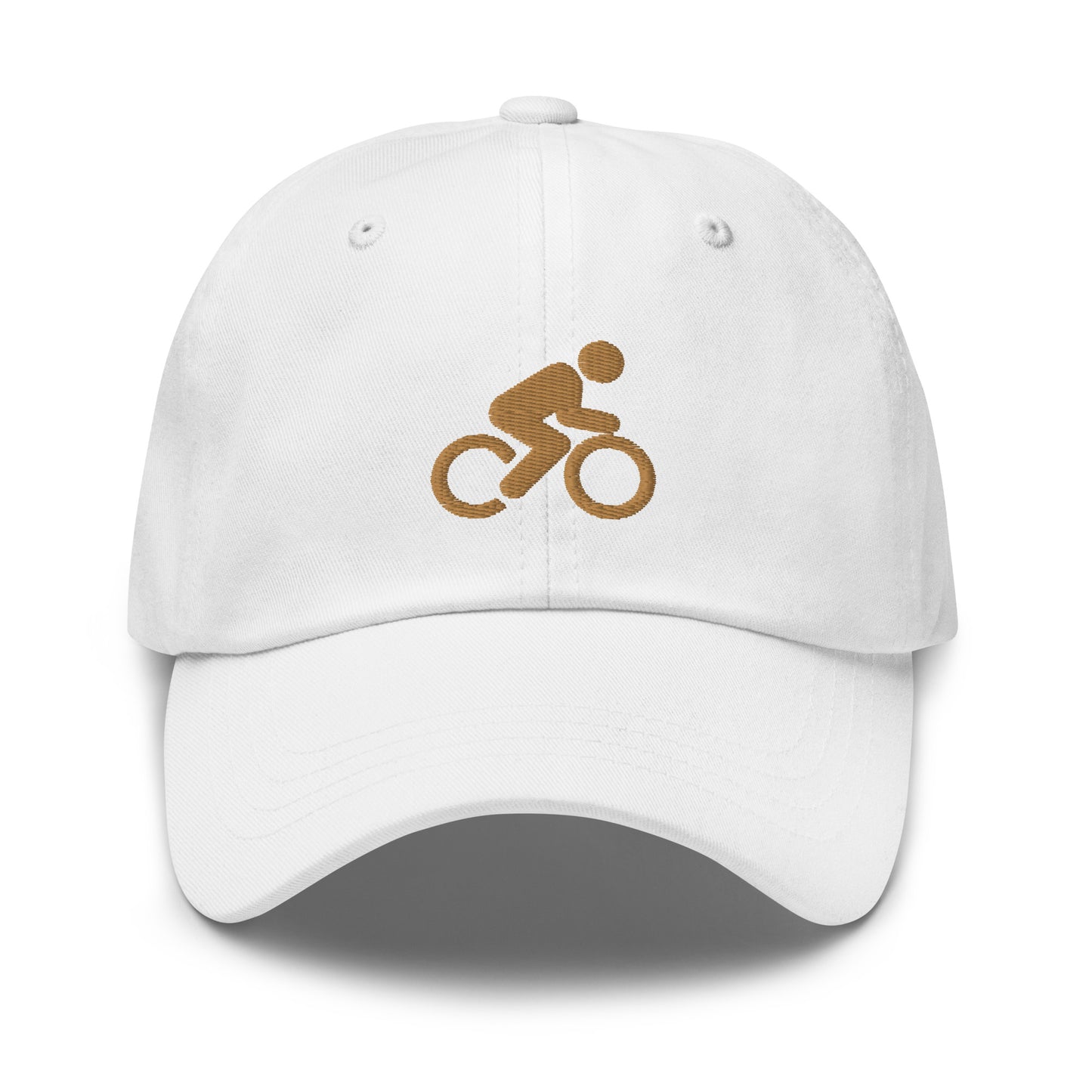 Gorro de papá bordado ciclista