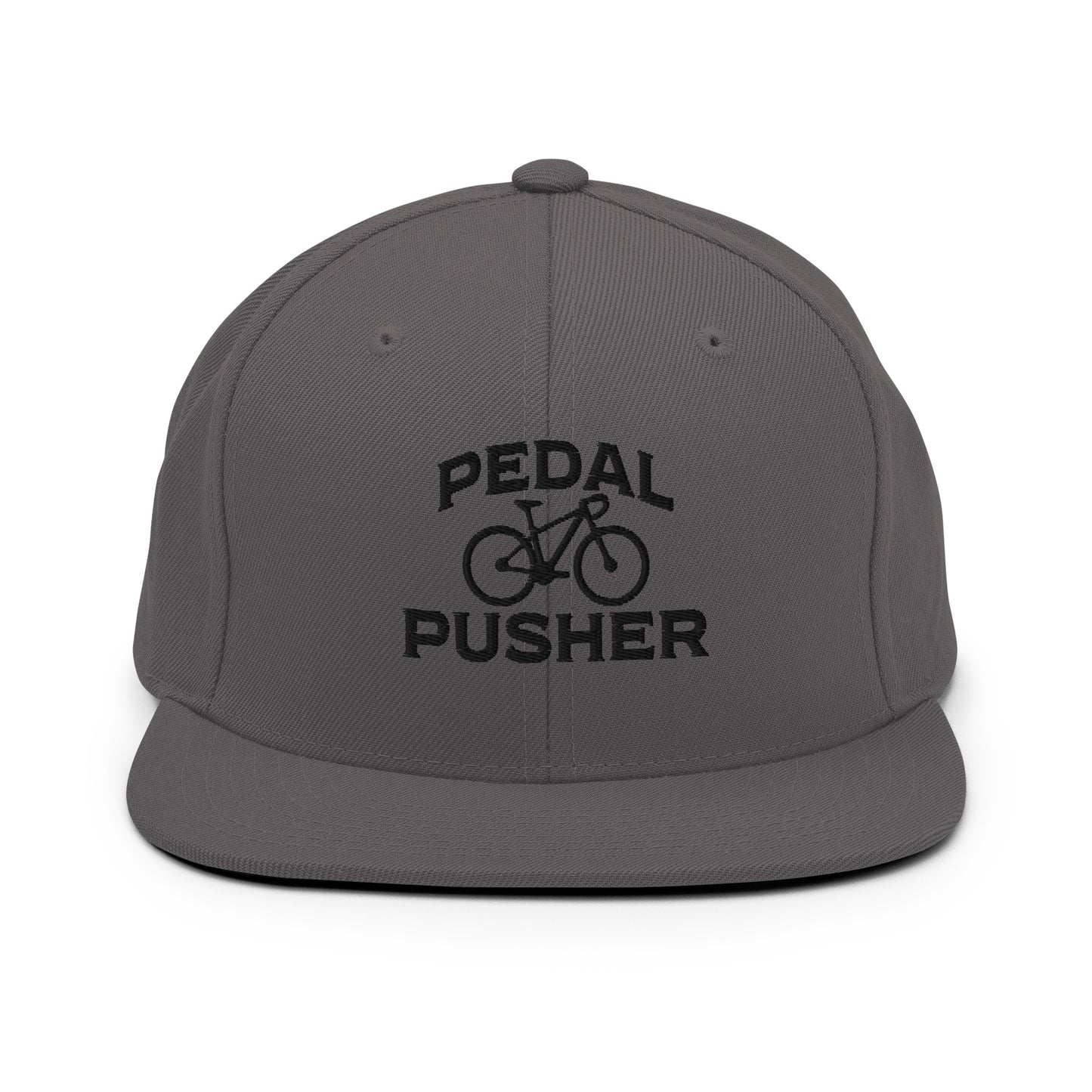 Pedal Pusher 3D Puff Embroidered Snapback Hat