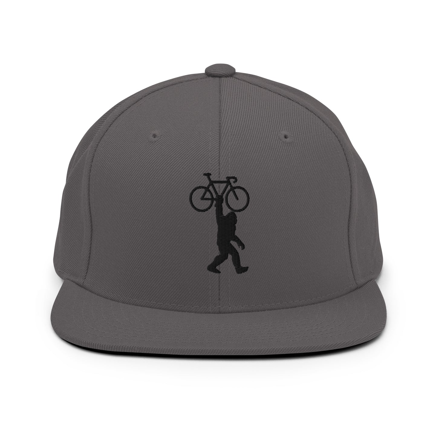 Bigfoot Sasquatch 3D Puff Embroidered Snapback Hat