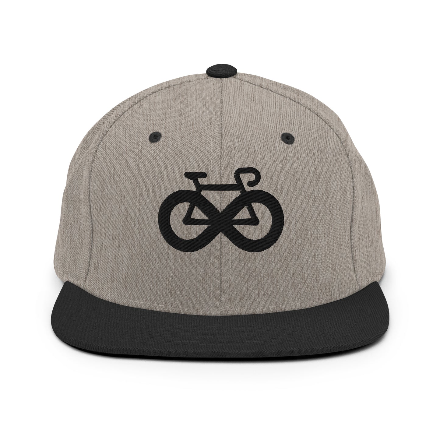 Infinity Bike 3D Puff Embroidered Snapback Hat
