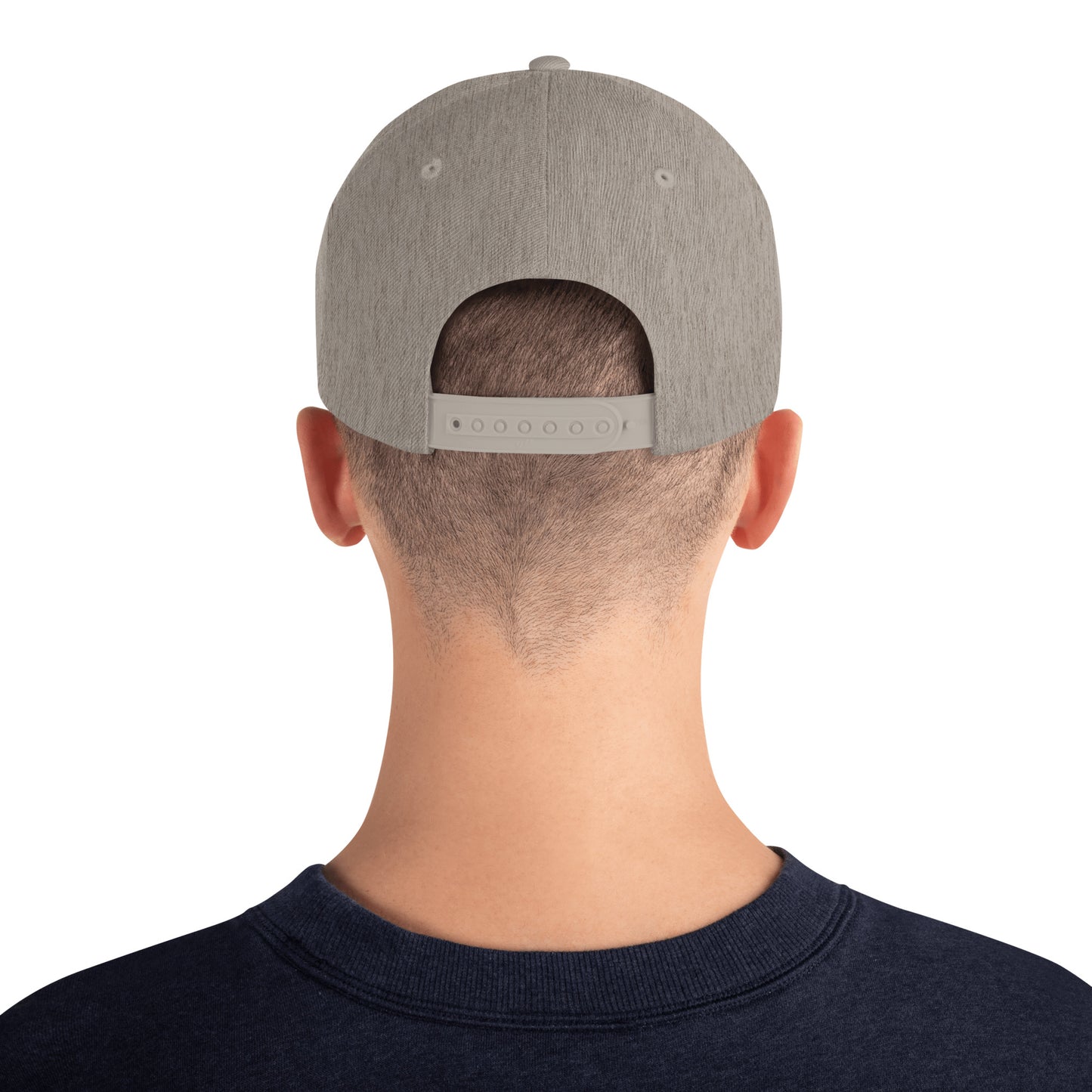 Bike and Dog 3D Puff Embroidered Snapback Hat