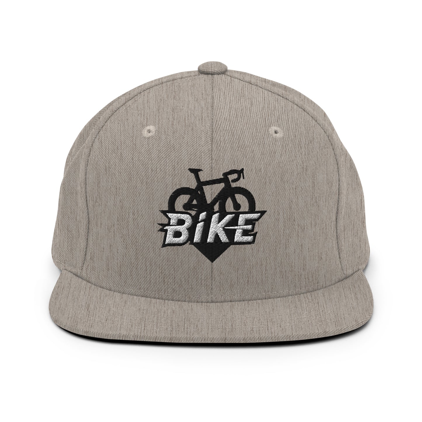Race Bike Logo 3D Puff Embroidered Snapback Hat