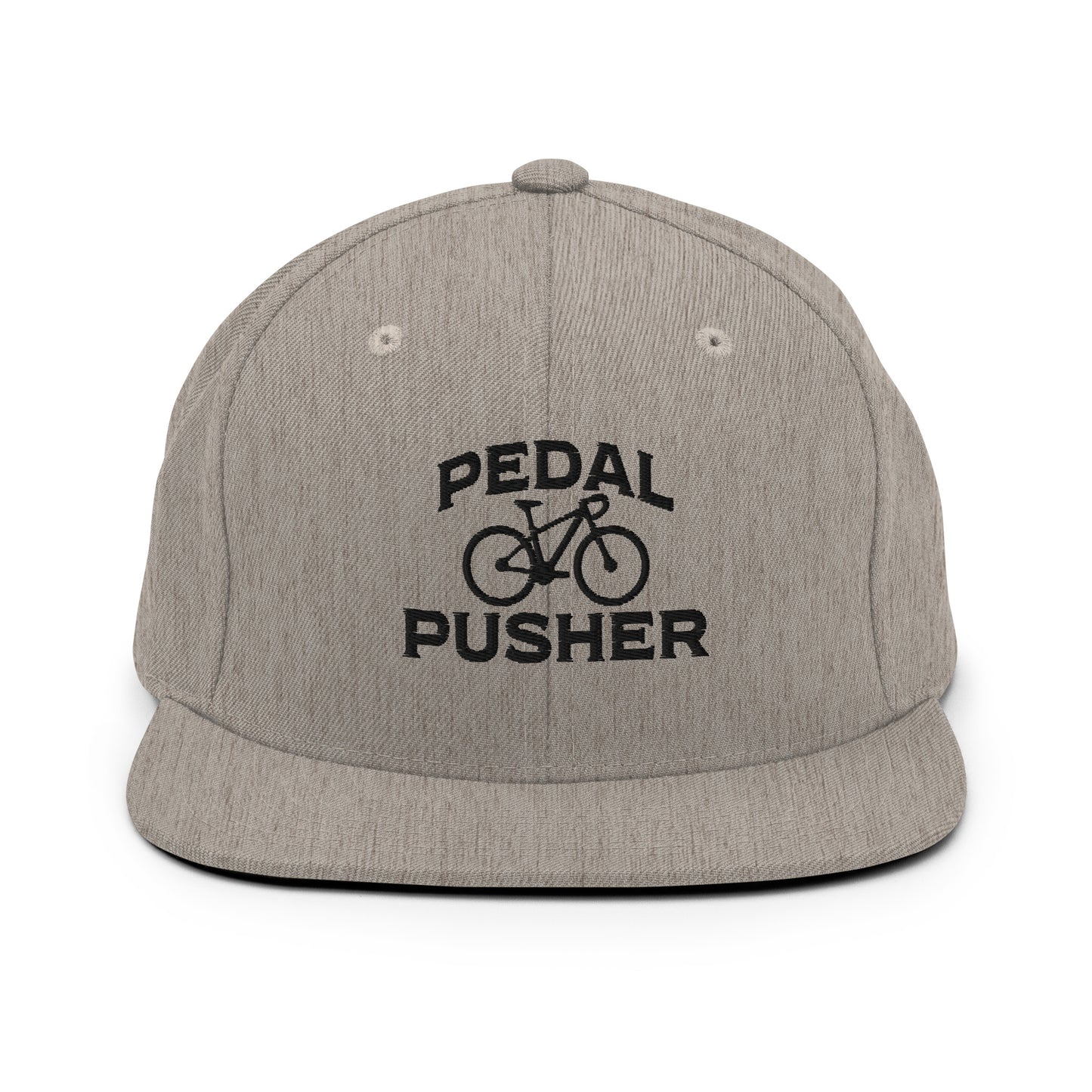 Pedal Pusher 3D Puff Embroidered Snapback Hat
