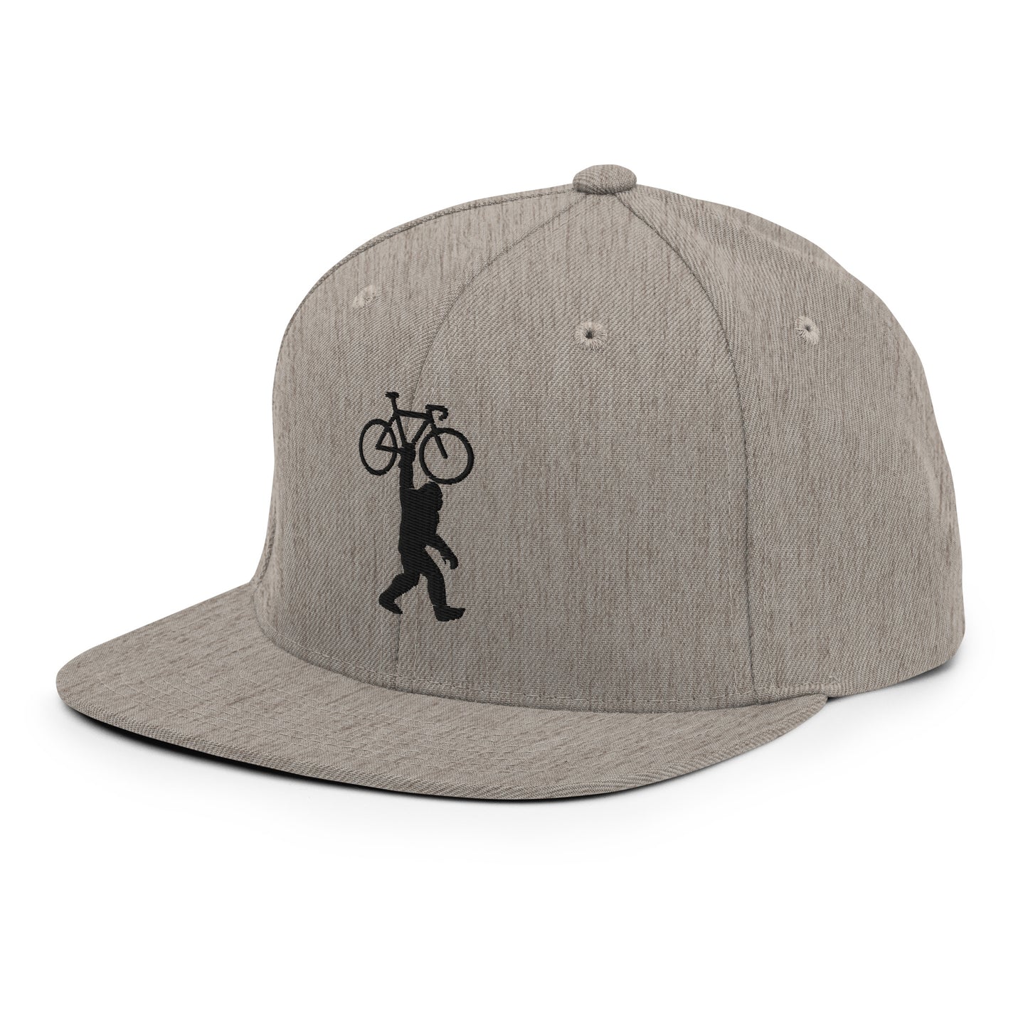 Bigfoot Sasquatch 3D Puff Embroidered Snapback Hat