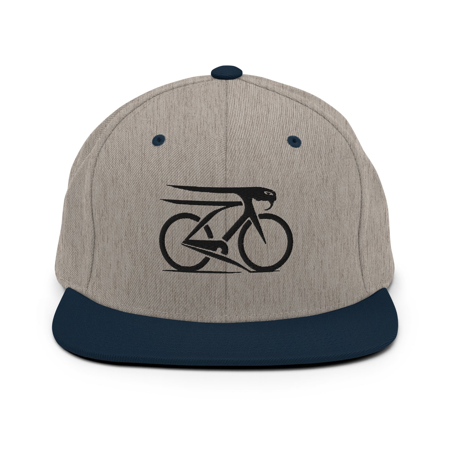 Cobra Bike 3D Puff Embroidered Snapback Hat