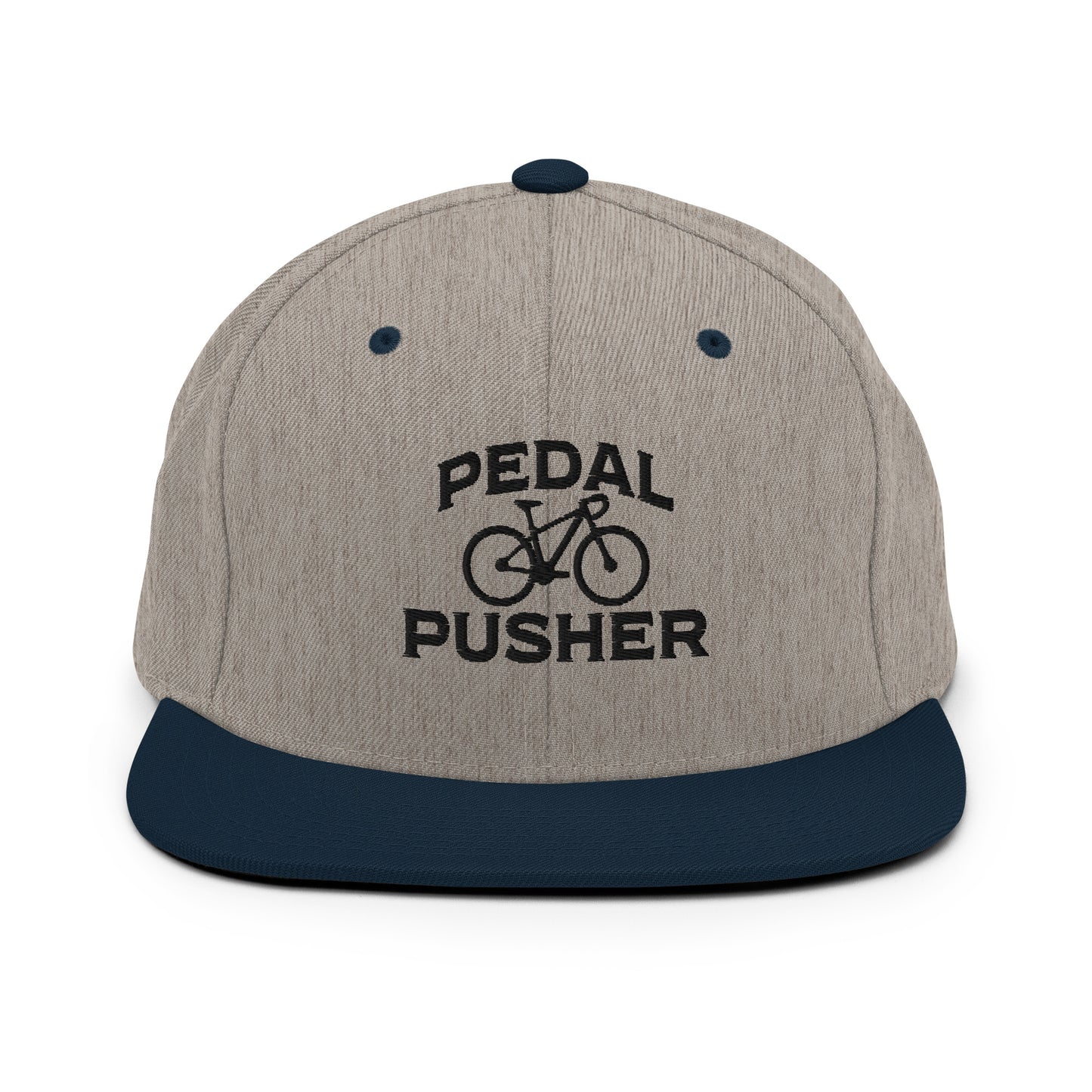 Pedal Pusher 3D Puff Embroidered Snapback Hat
