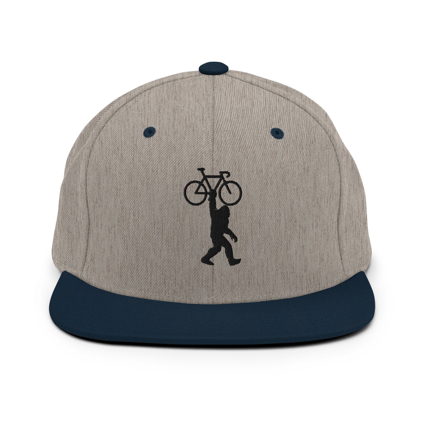 Bigfoot Sasquatch 3D Puff Embroidered Snapback Hat