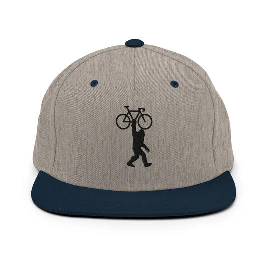 Bigfoot Sasquatch 3D Puff Embroidered Snapback Hat