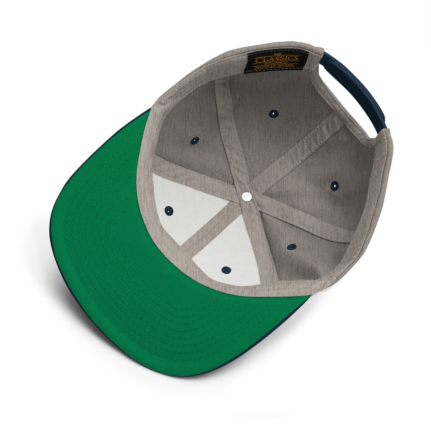 Cycle Canine 3D Puff Embroidered Snapback Hat