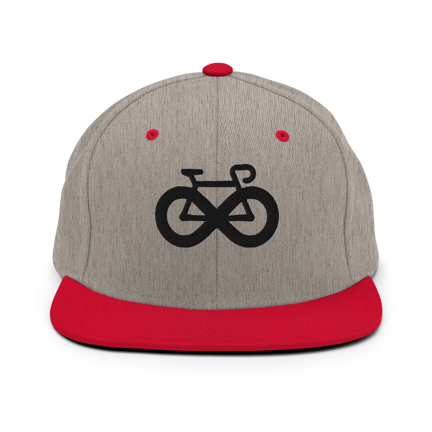 Infinity Bike 3D Puff Embroidered Snapback Hat