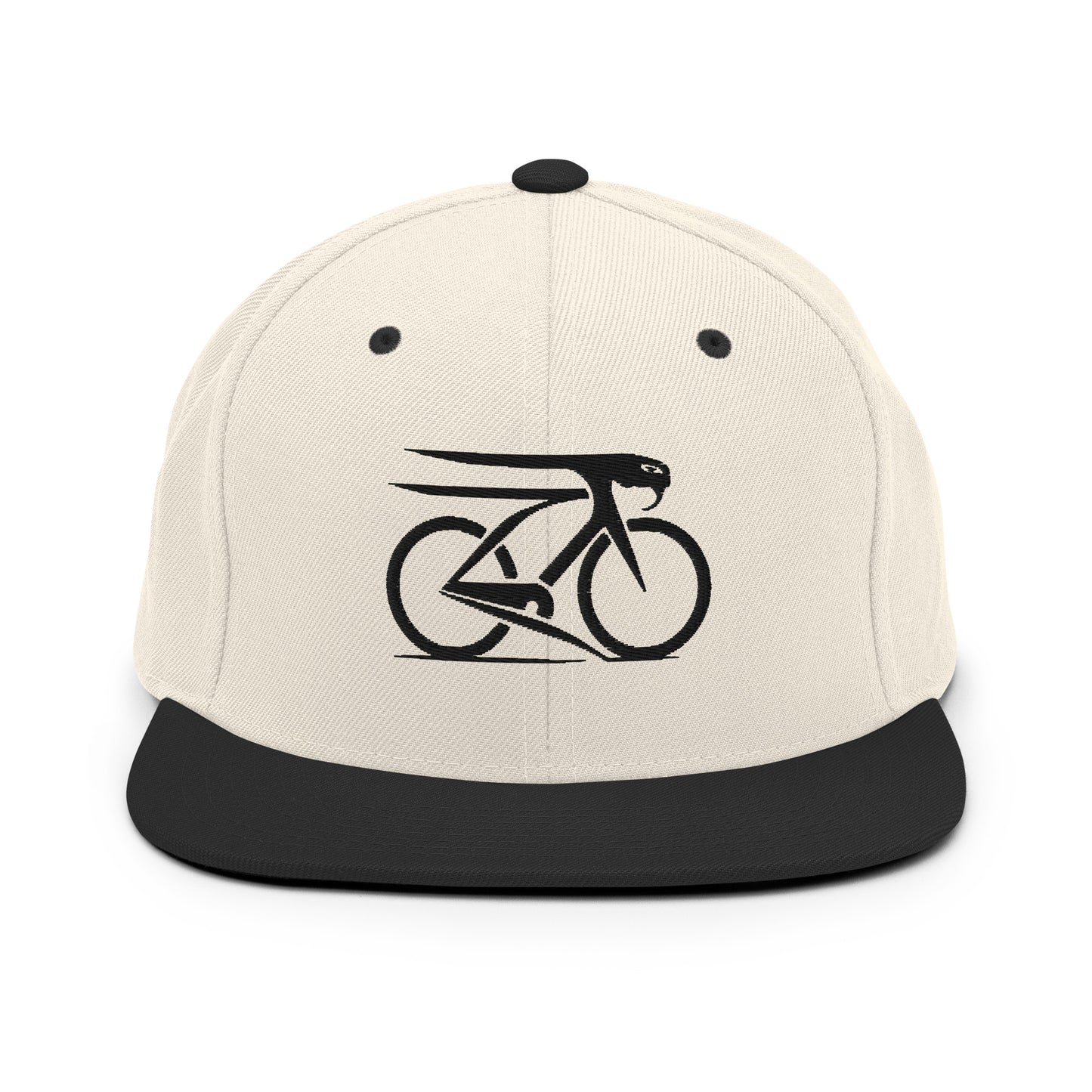 Cobra Bike 3D Puff Embroidered Snapback Hat