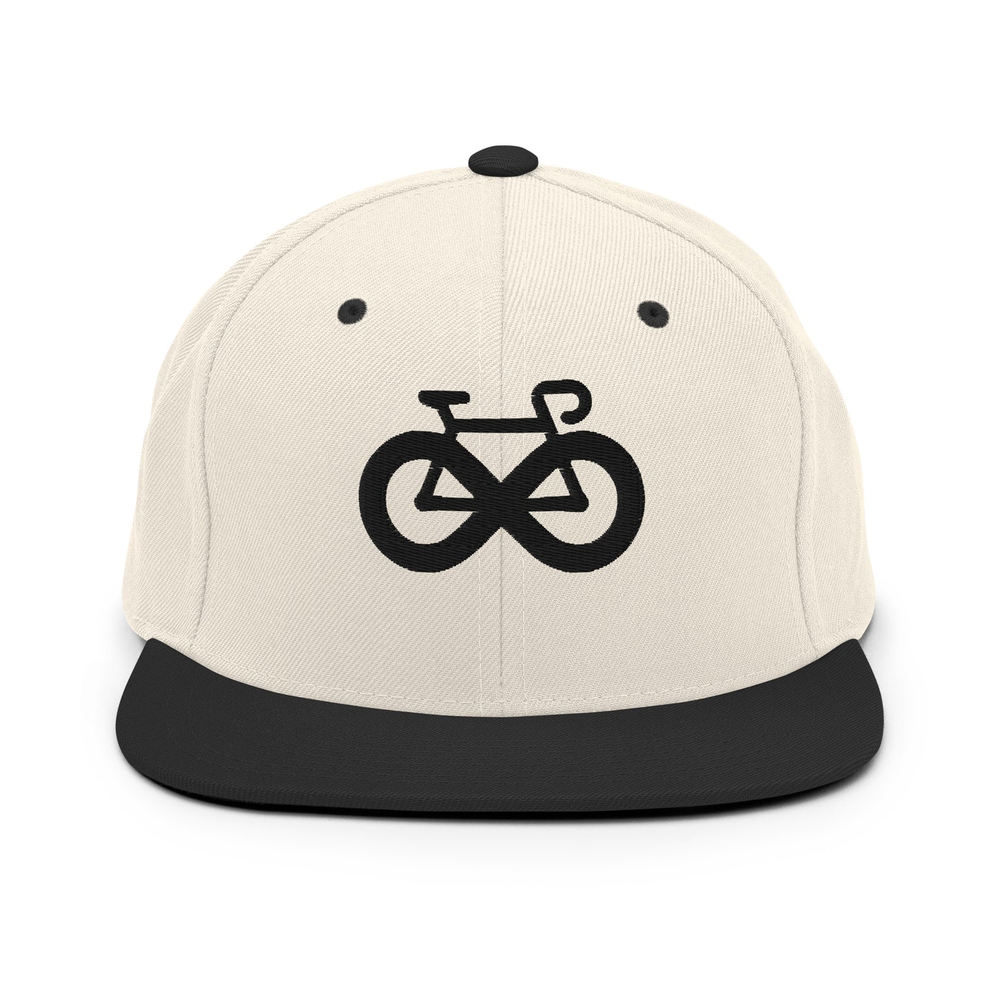 Infinity Bike 3D Puff Embroidered Snapback Hat