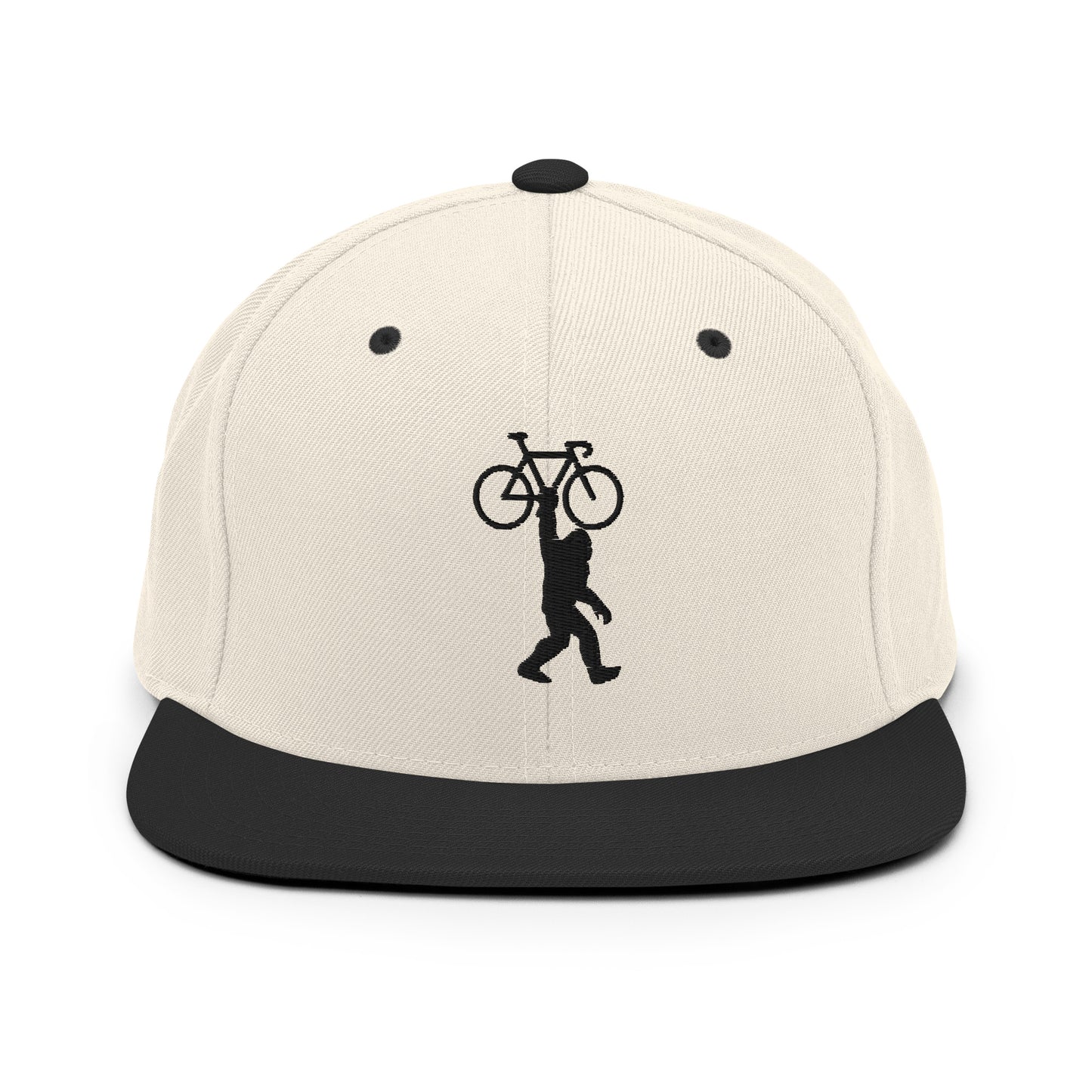 Bigfoot Sasquatch 3D Puff Embroidered Snapback Hat