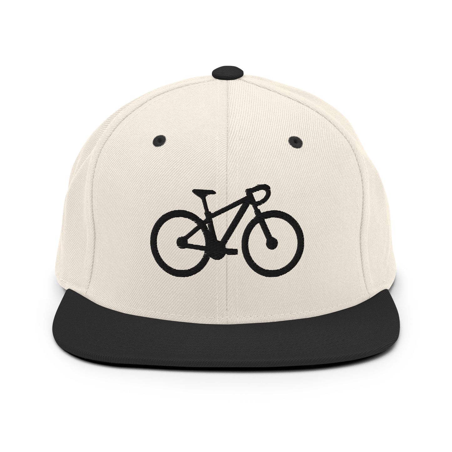 Race Bike 3D Puff Embroidered Snapback Hat