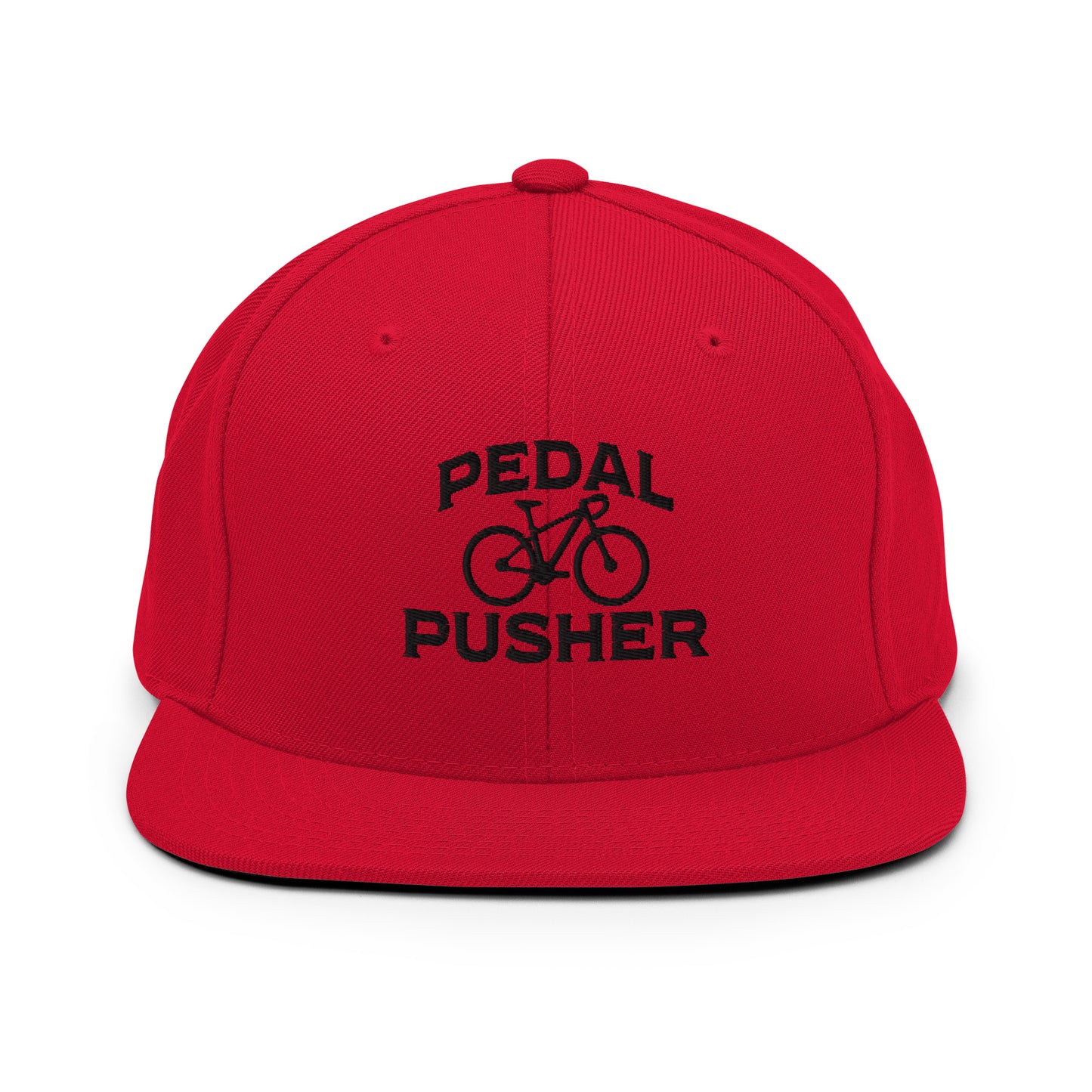Pedal Pusher 3D Puff Embroidered Snapback Hat