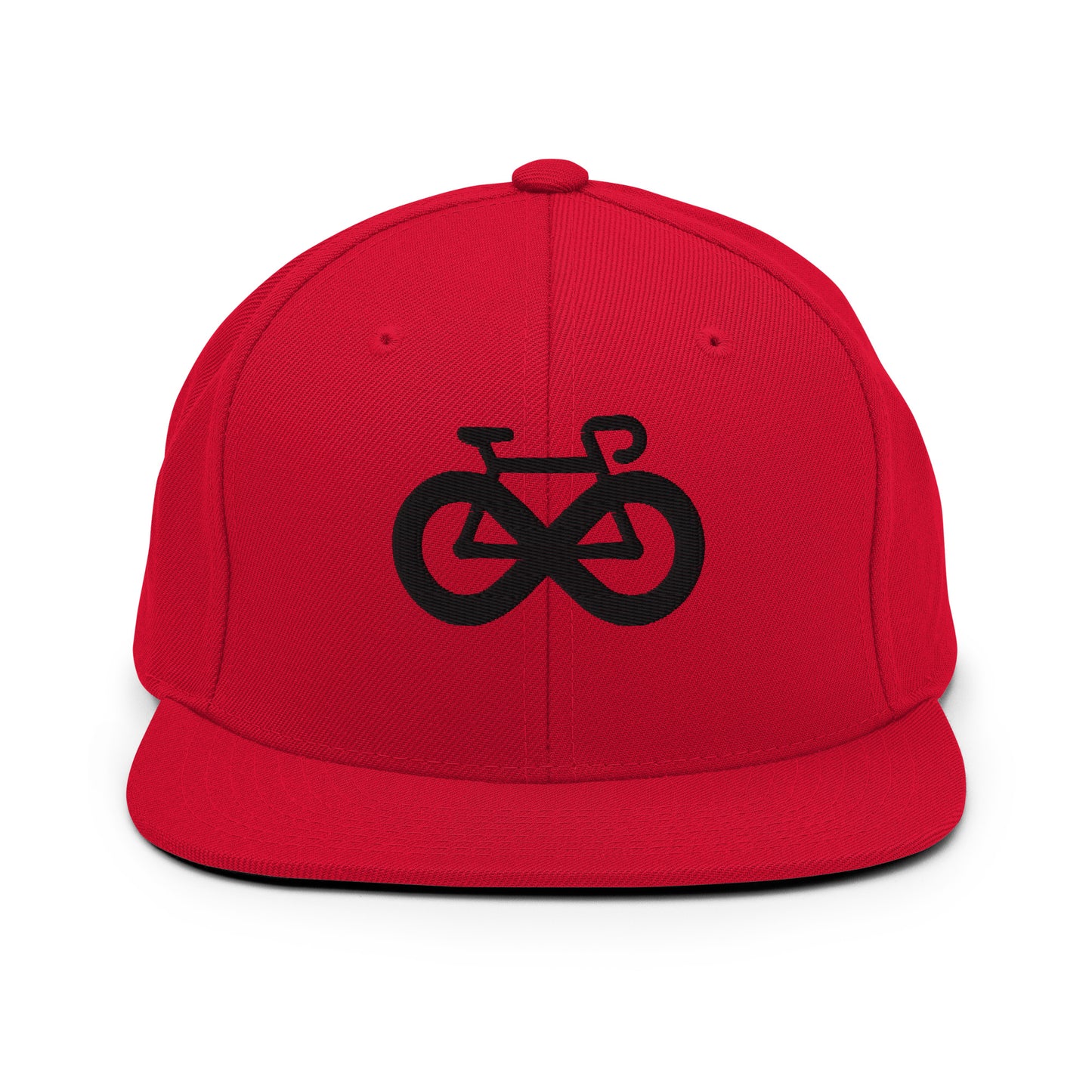 Infinity Bike 3D Puff Embroidered Snapback Hat
