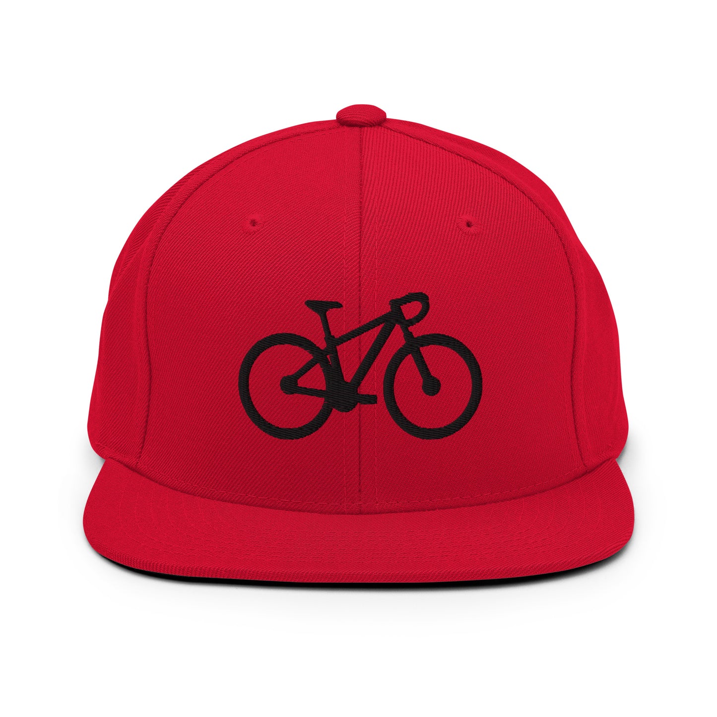 Race Bike 3D Puff Embroidered Snapback Hat