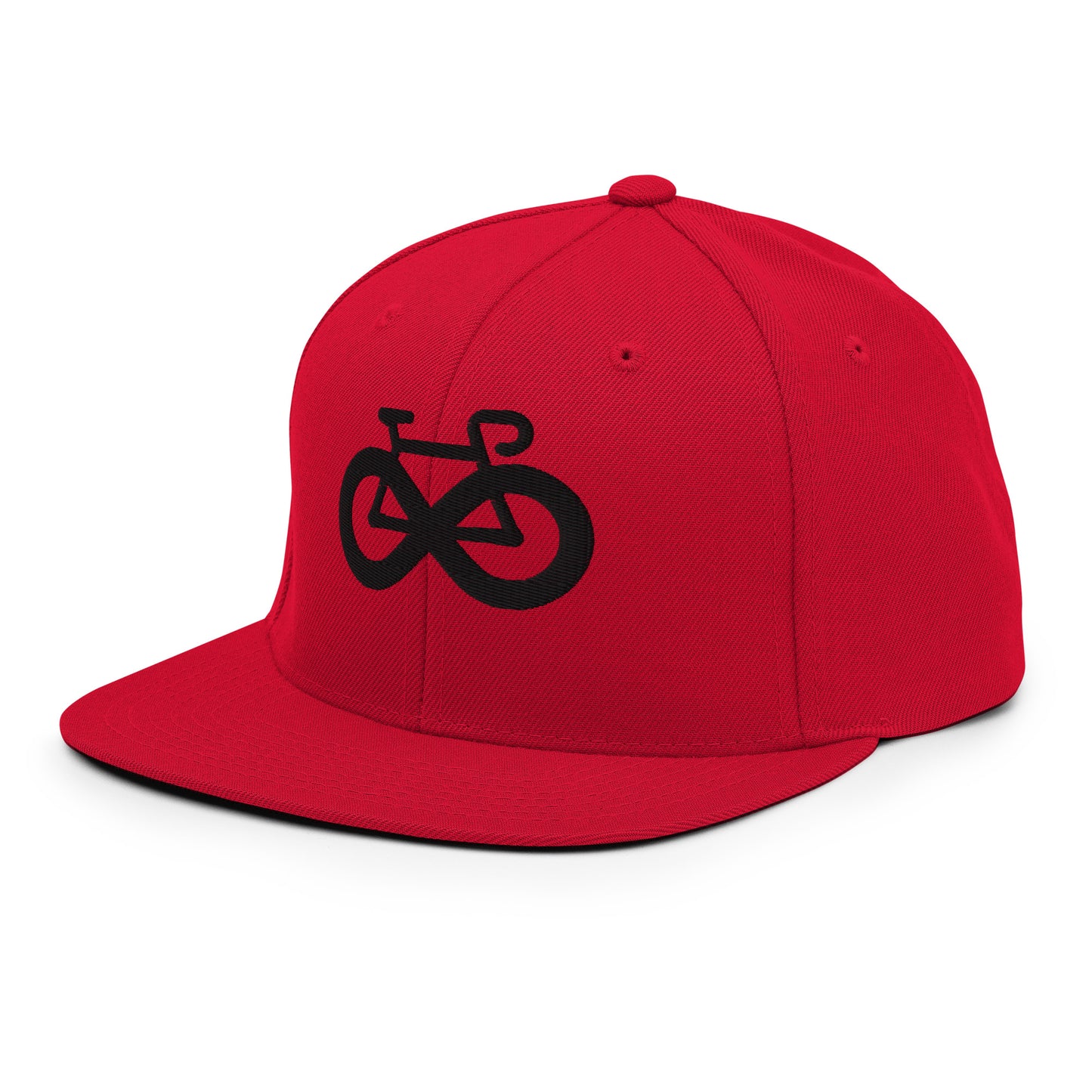 Infinity Bike 3D Puff Embroidered Snapback Hat