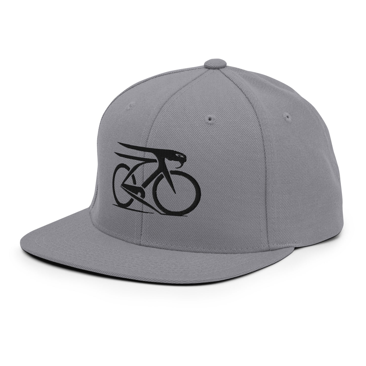 Cobra Bike 3D Puff Embroidered Snapback Hat