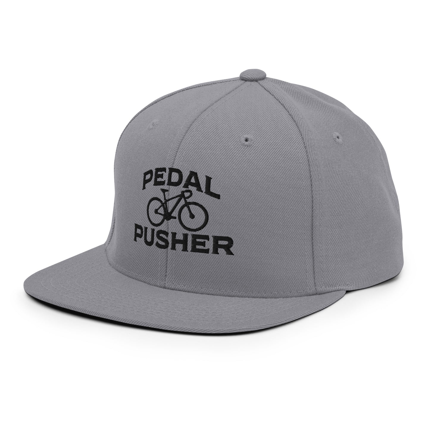 Pedal Pusher 3D Puff Embroidered Snapback Hat
