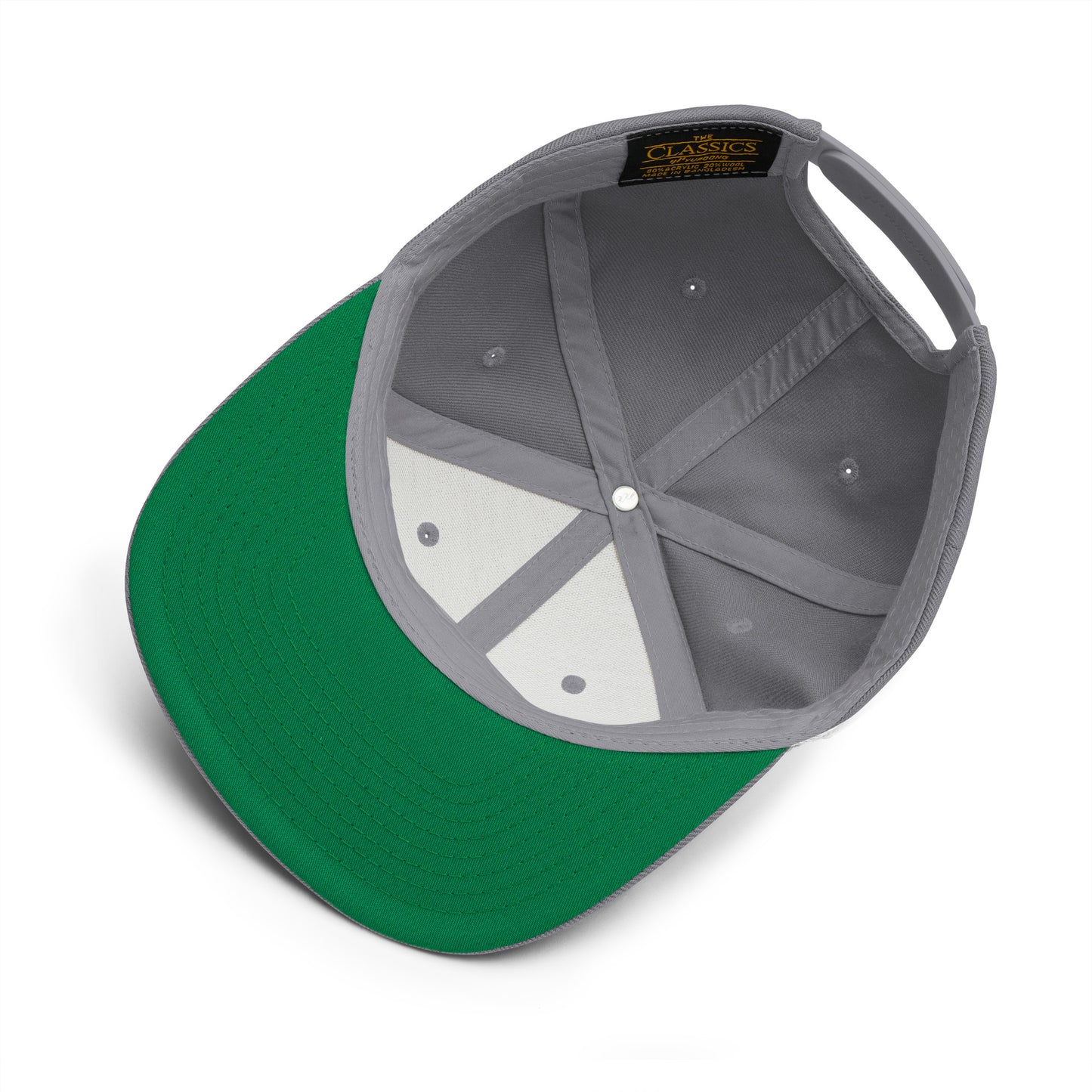 Cycling Text 3D Puff Embroidered Snapback Hat