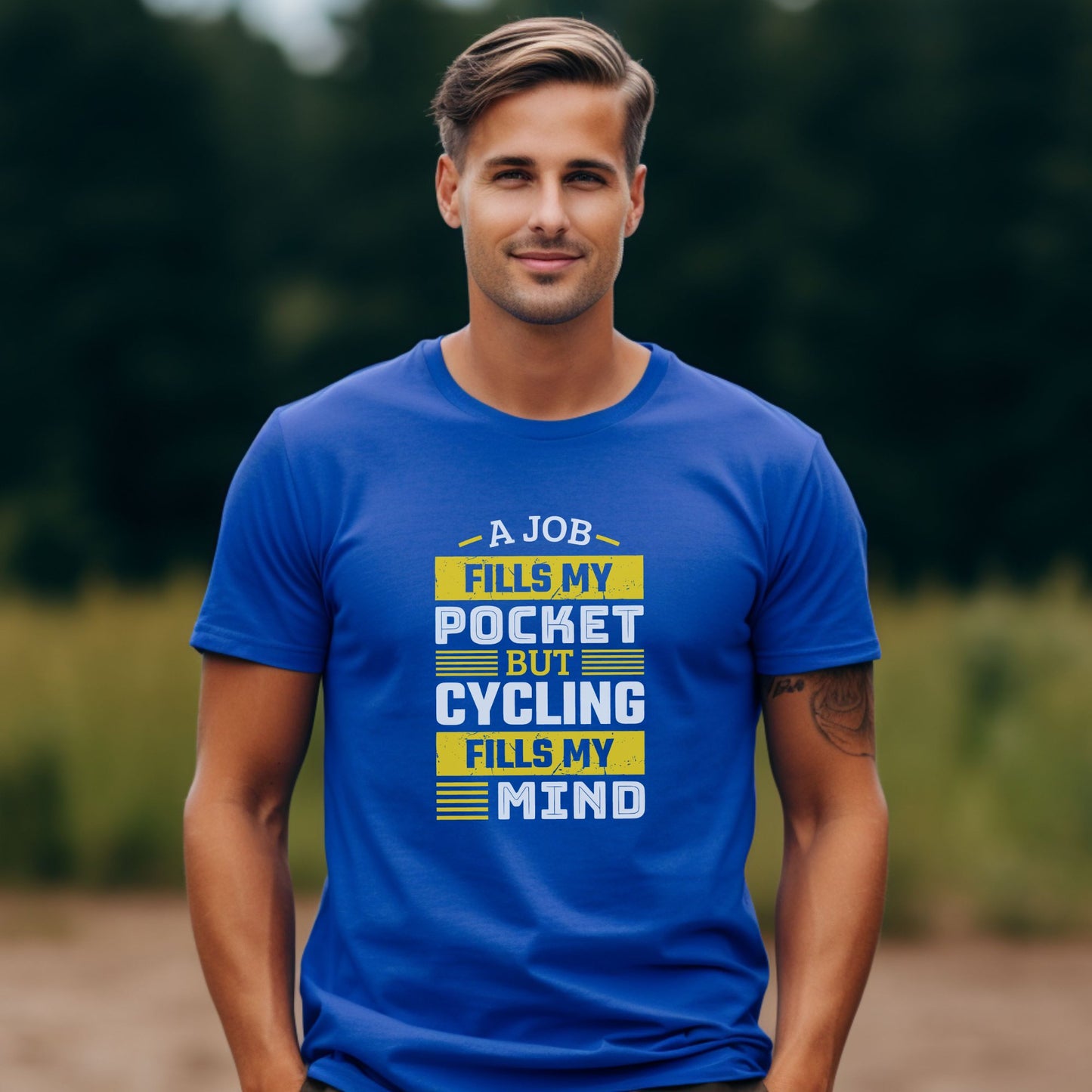 A Job Fills my Pocket but Cycling fills my Mind