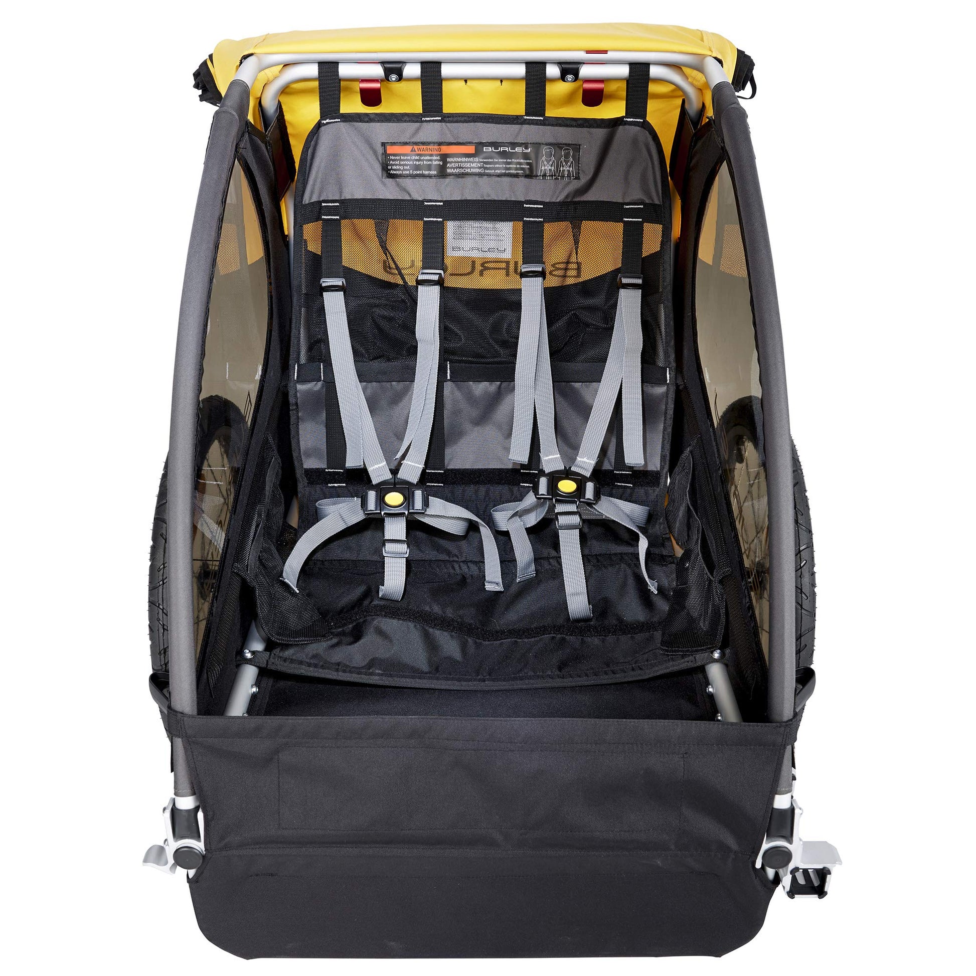 BURLEY Design Bee, 2 Seat, Lightweight, Kids Bike-Only Trailer 6