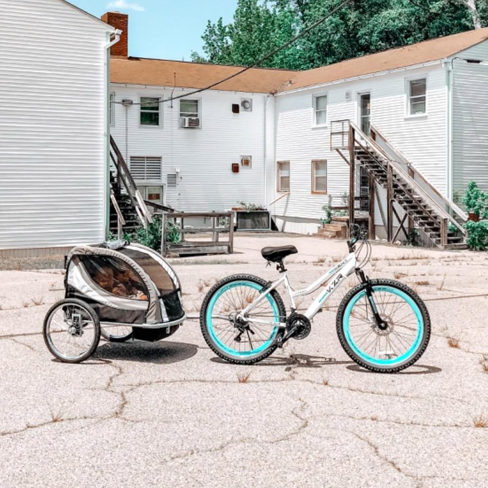 ClevrPlus Deluxe 3-in-1 Double 2 Seat Bicycle Bike Trailer 4