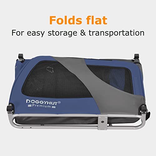 Doggyhut Premium Pet Bike Trailer Bicycle Trailer 4