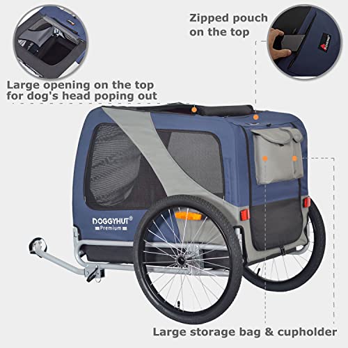 Doggyhut Premium Pet Bike Trailer Bicycle Trailer 6