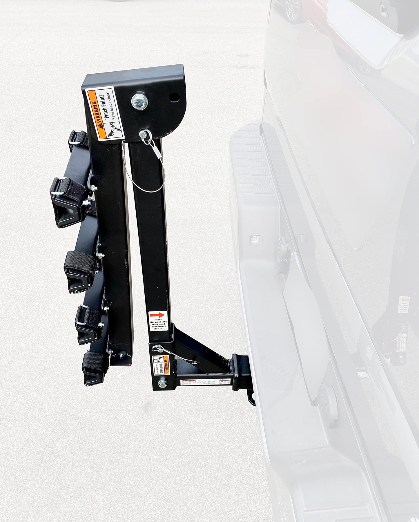 MaxxHaul 70210 Hitch Mount Bike Rack 4-Bike Rack 7