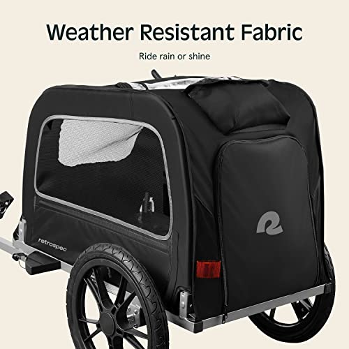Retrospec Rover Hauler Pet Bike Trailer 4