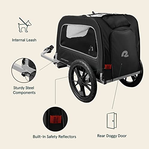 Retrospec Rover Hauler Pet Bike Trailer 5