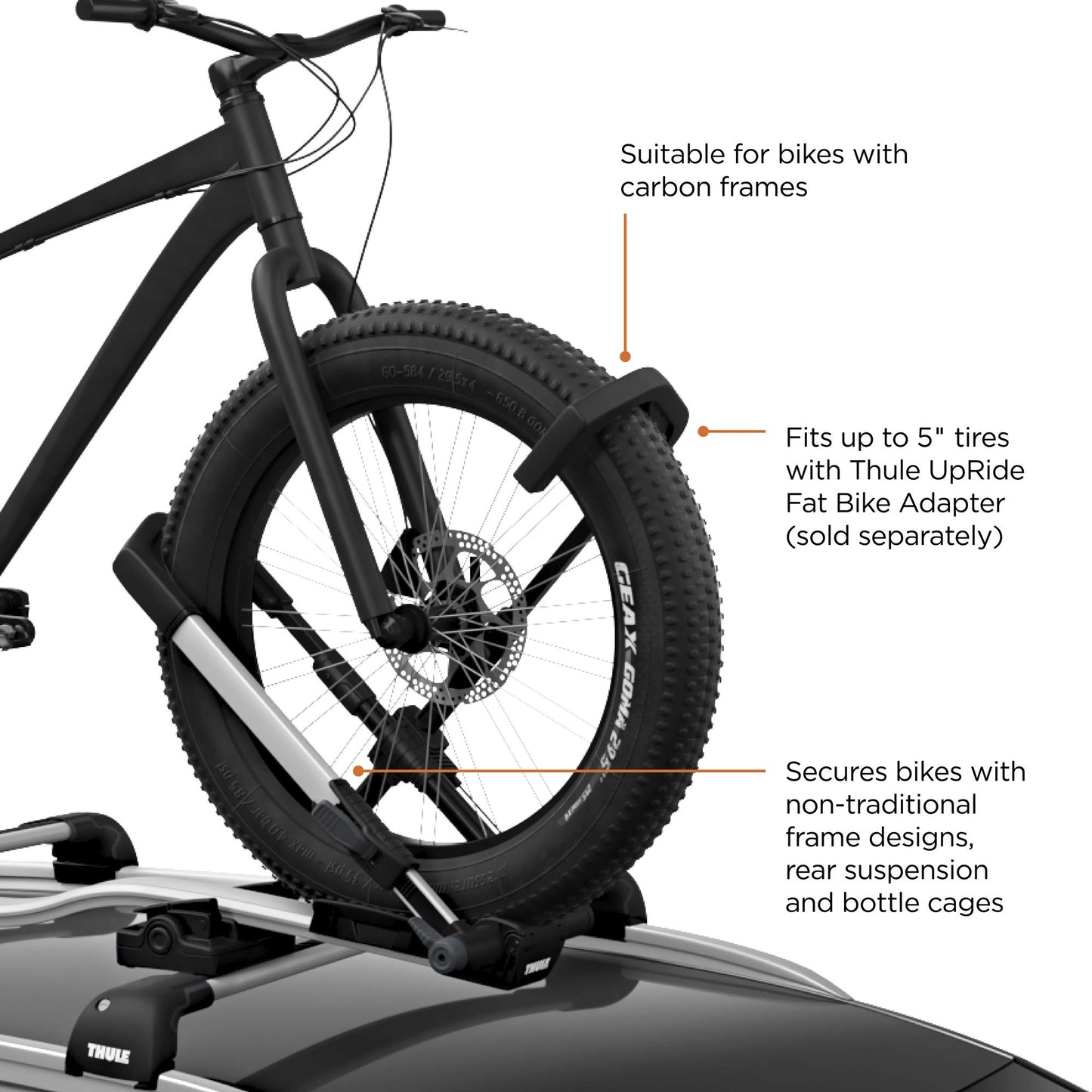 Thule UpRide Roof Bike Rack 5