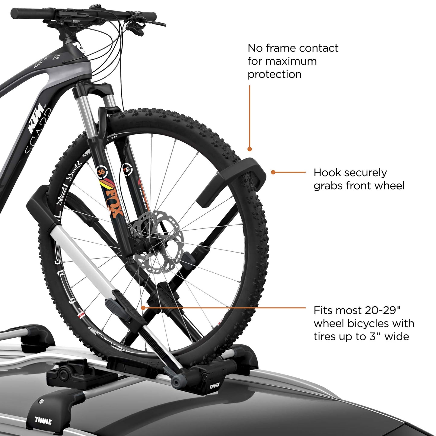 Thule UpRide Roof Bike Rack 6