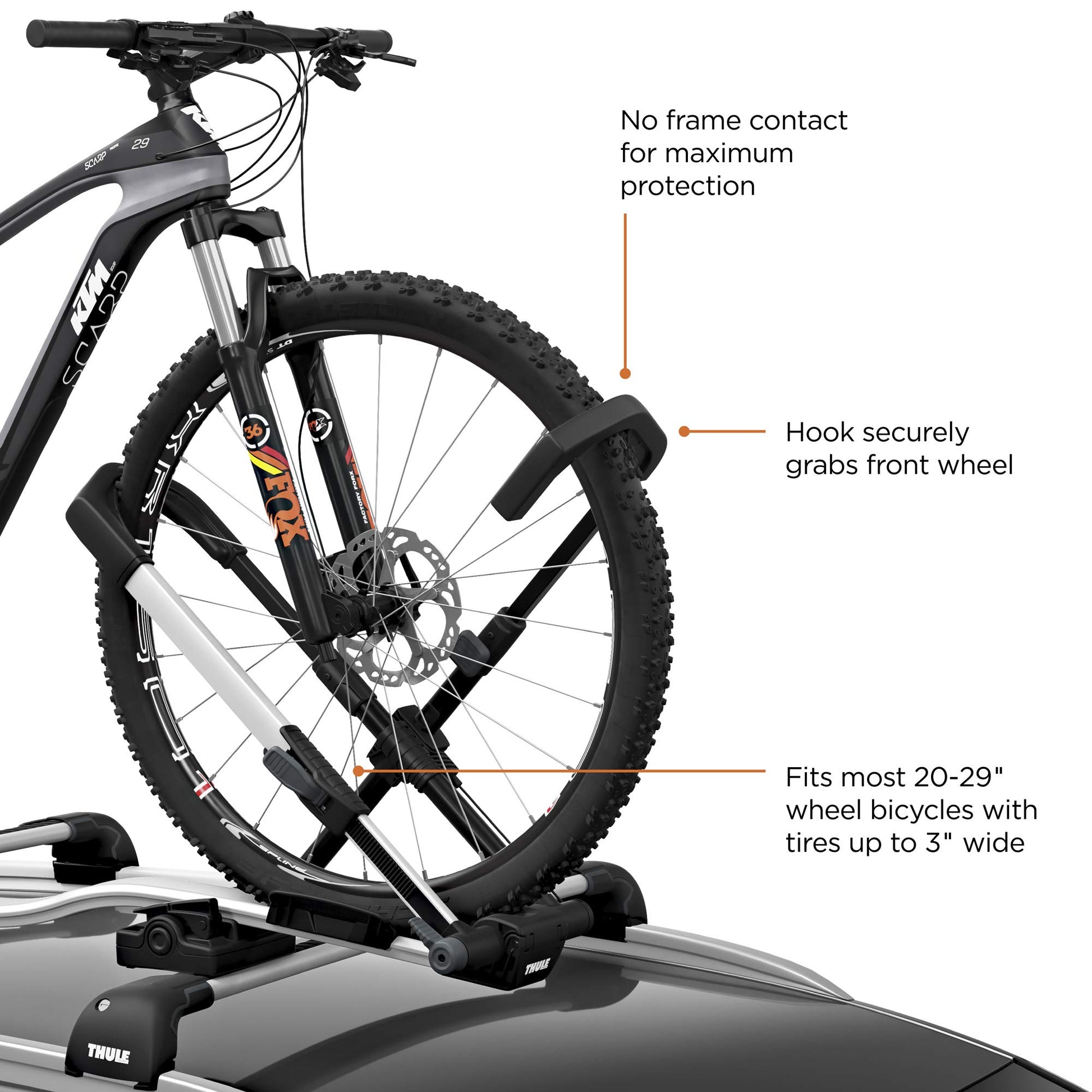 Thule UpRide Roof Bike Rack 6