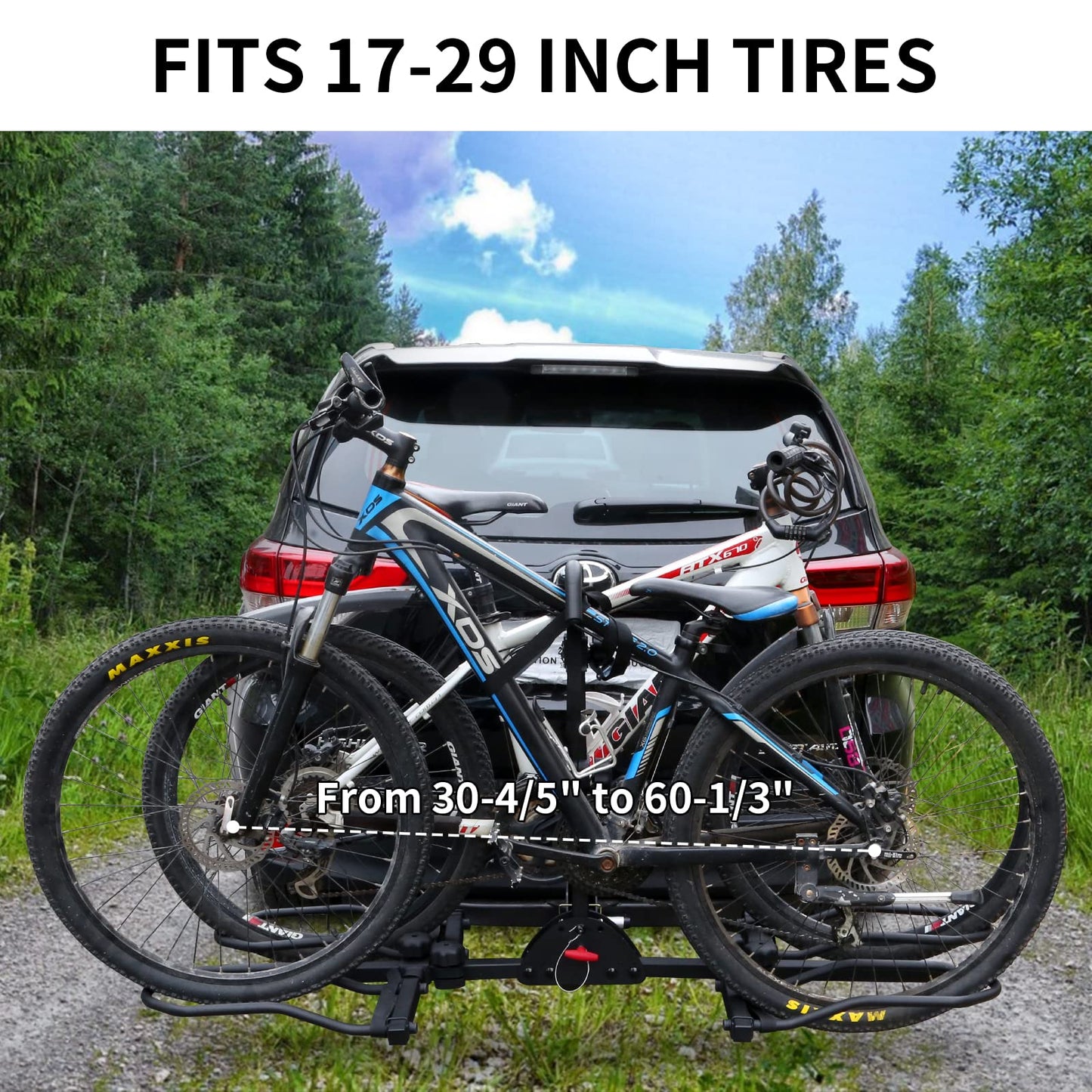 WEIZE Hitch Bike Rack 3